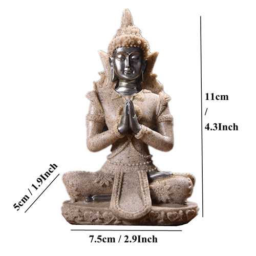 VILEAD 16 Style Buddha Statue Nature Sandstone Thailand VILEAD 16 Style Buddha Statue Nature Sandstone Thailand
