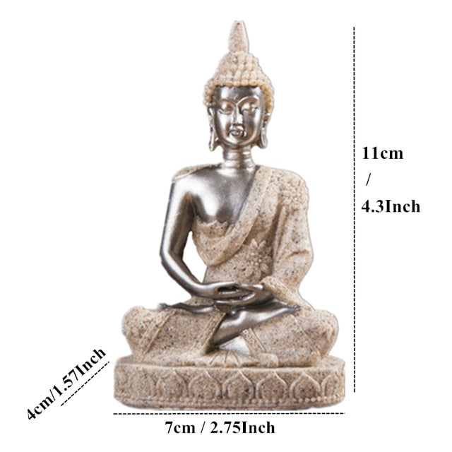 VILEAD 16 Style Buddha Statue Nature Sandstone Thailand VILEAD 16 Style Buddha Statue Nature Sandstone Thailand