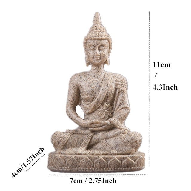 VILEAD 16 Style Buddha Statue Nature Sandstone Thailand VILEAD 16 Style Buddha Statue Nature Sandstone Thailand