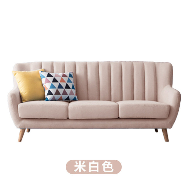 Fashion Simple Style Living Room Sofa 3 seater Cloth Sofa Fabric Sofa Bed Couch Fashion Simple Style Living Room Sofa 3 seater Cloth Sofa Fabric Sofa Bed Couch