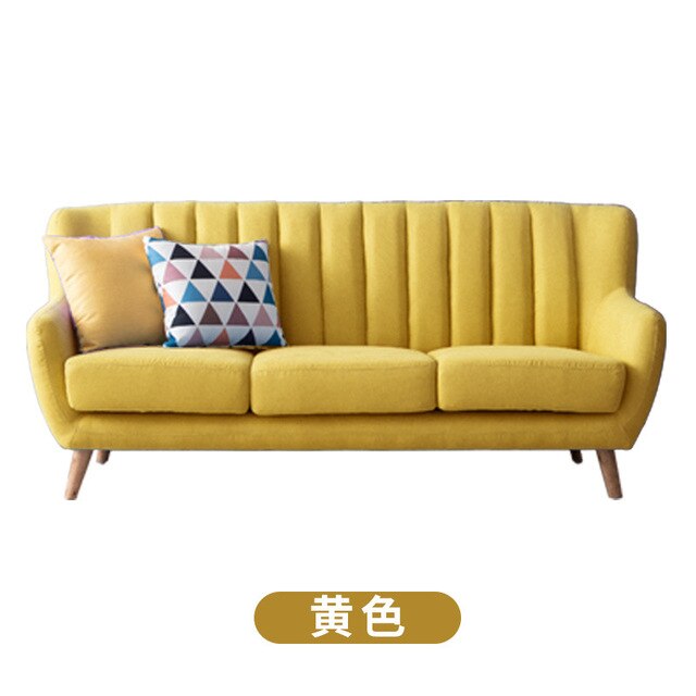Fashion Simple Style Living Room Sofa 3 seater Cloth Sofa Fabric Sofa Bed Couch Fashion Simple Style Living Room Sofa 3 seater Cloth Sofa Fabric Sofa Bed Couch