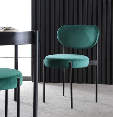 Nordic Metal Dining Chair Home Modern Nordic Metal Dining Chair Home Modern