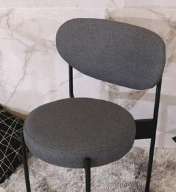 Nordic Metal Dining Chair Home Modern Nordic Metal Dining Chair Home Modern
