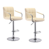 2pcs Stylish Bar Chair Modern European