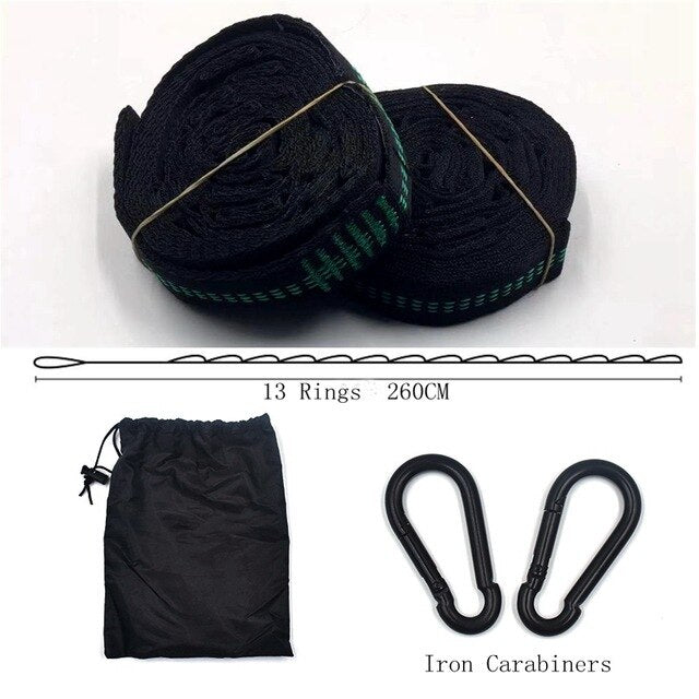 2pcs Super Strong Hammock Straps 2pcs Super Strong Hammock Straps
