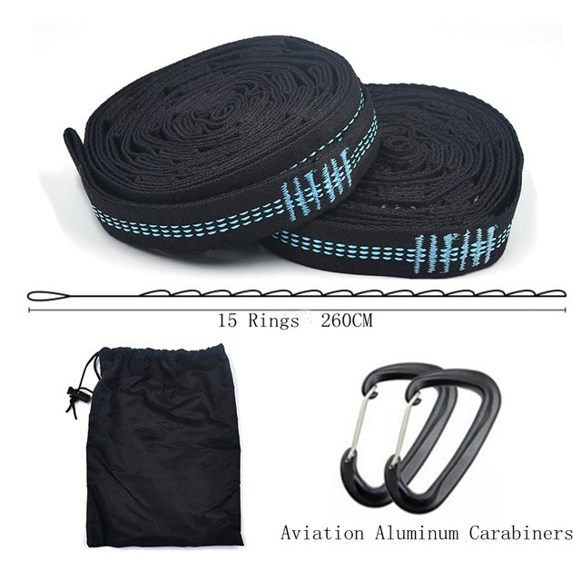 2pcs Super Strong Hammock Straps 2pcs Super Strong Hammock Straps