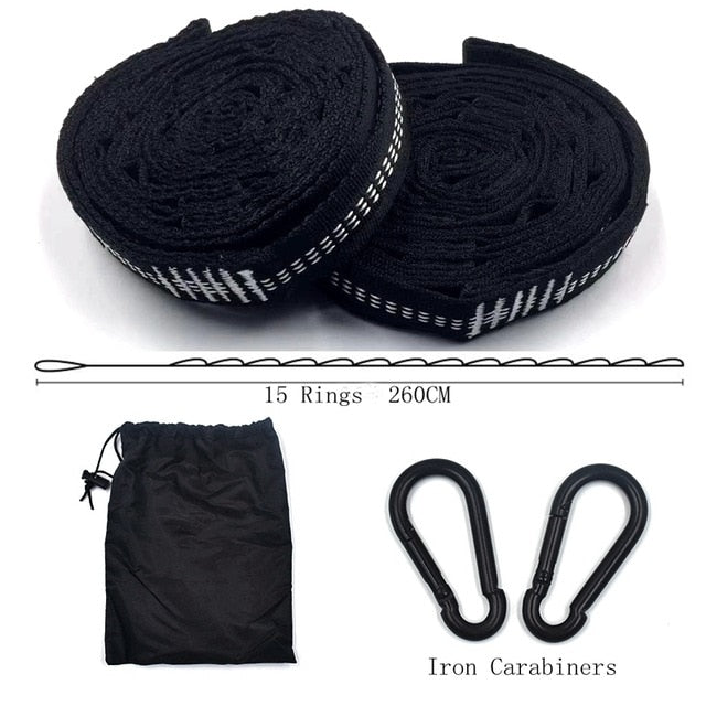 2pcs Super Strong Hammock Straps 2pcs Super Strong Hammock Straps