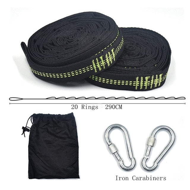 2pcs Super Strong Hammock Straps 2pcs Super Strong Hammock Straps