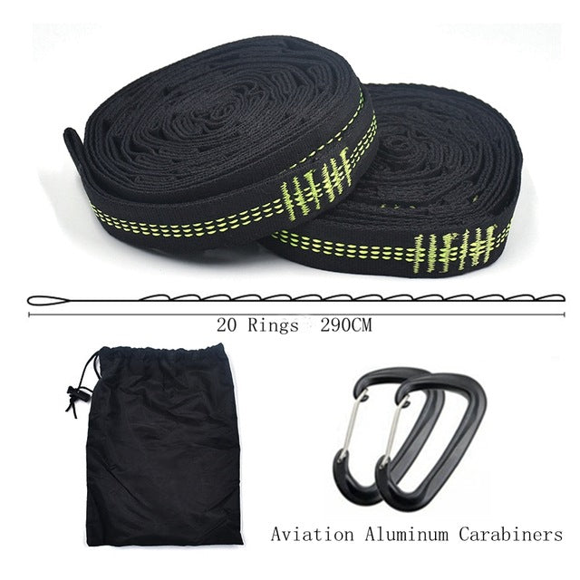 2pcs Super Strong Hammock Straps 2pcs Super Strong Hammock Straps
