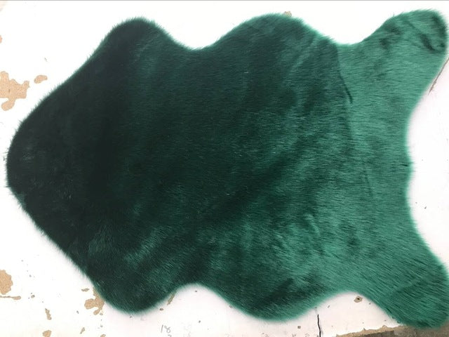 Faux Sheepskin Chair Cover Seat Pad Soft Sofa Carpet Faux Sheepskin Chair Cover Seat Pad Soft Sofa Carpet