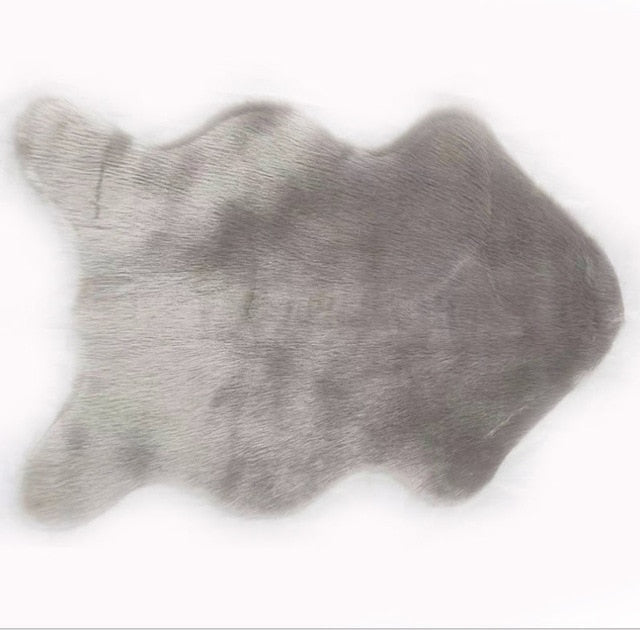 Faux Sheepskin Chair Cover Seat Pad Soft Sofa Carpet Faux Sheepskin Chair Cover Seat Pad Soft Sofa Carpet