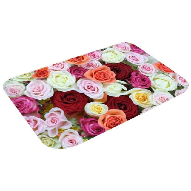 Modern Printed Flannel Area Rug 3D HOME Letter Printed Modern Printed Flannel Area Rug 3D HOME Letter Printed