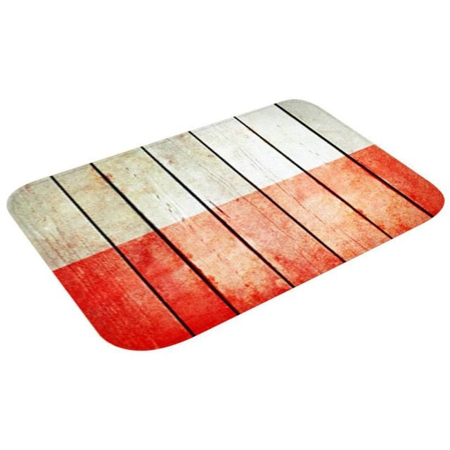 Modern Printed Flannel Area Rug 3D HOME Letter Printed Modern Printed Flannel Area Rug 3D HOME Letter Printed