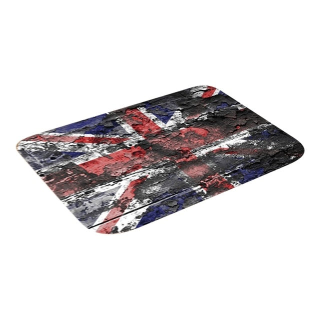 Modern Printed Flannel Area Rug 3D HOME Letter Printed Modern Printed Flannel Area Rug 3D HOME Letter Printed