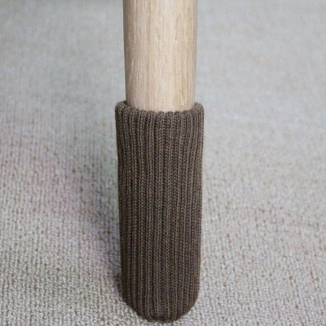 4pcs Chair Leg Socks Feet Sleeve Table Cover Anti-slip 4pcs Chair Leg Socks Feet Sleeve Table Cover Anti-slip