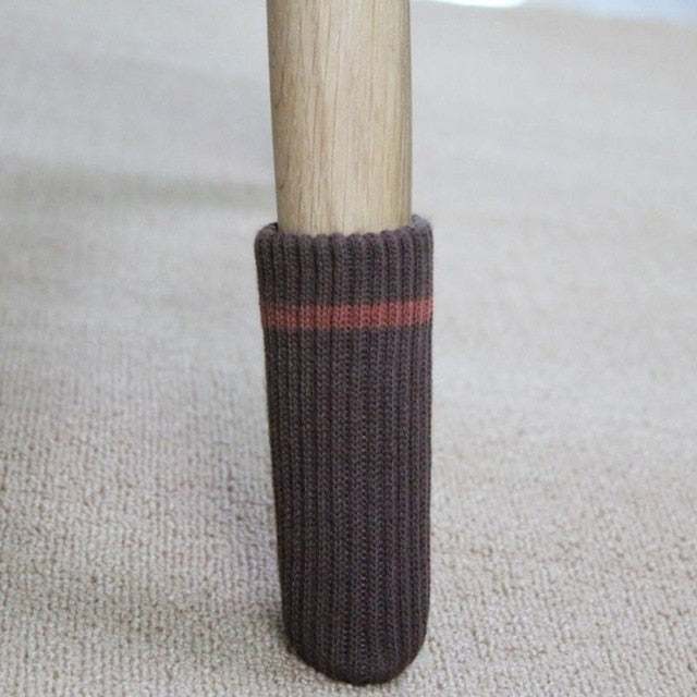 4pcs Chair Leg Socks Feet Sleeve Table Cover Anti-slip 4pcs Chair Leg Socks Feet Sleeve Table Cover Anti-slip