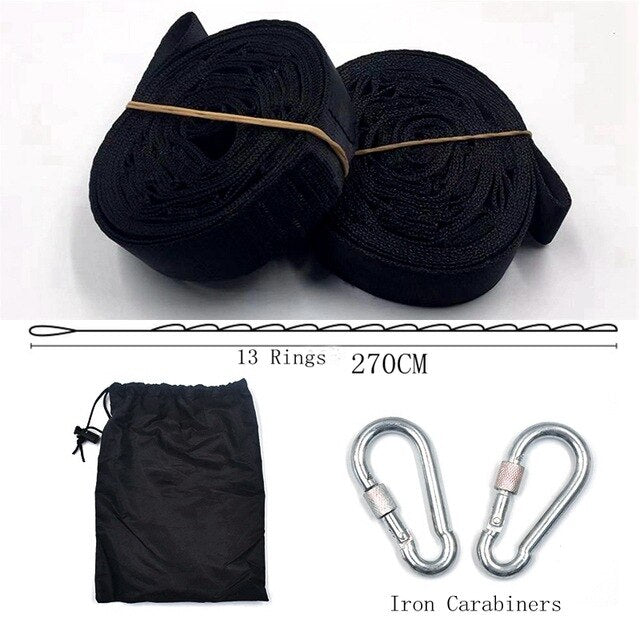 2pcs Super Strong Hammock Straps 2pcs Super Strong Hammock Straps