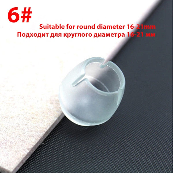 16Pcs/Lot Table Chair Leg Mat Silicone 16Pcs/Lot Table Chair Leg Mat Silicone