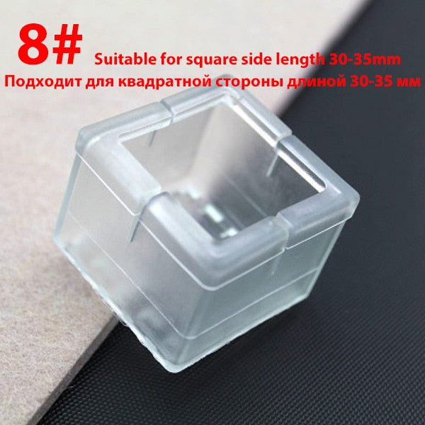 16Pcs/Lot Table Chair Leg Mat Silicone 16Pcs/Lot Table Chair Leg Mat Silicone