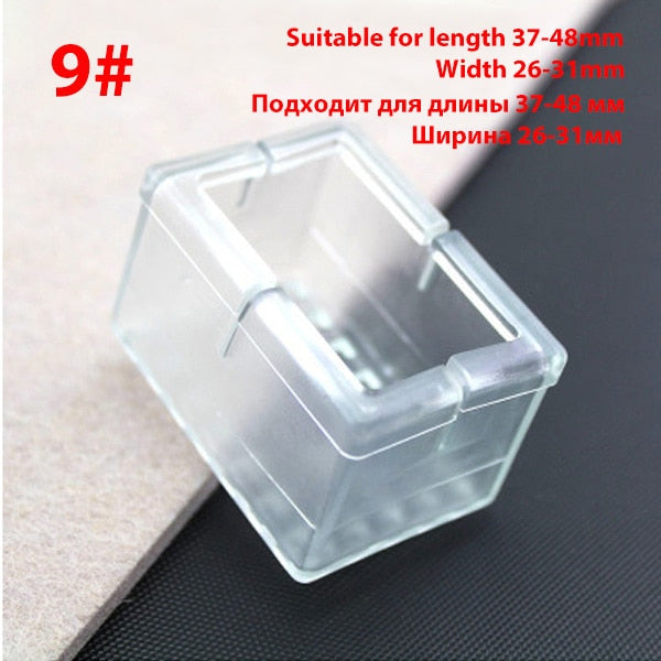 16Pcs/Lot Table Chair Leg Mat Silicone 16Pcs/Lot Table Chair Leg Mat Silicone