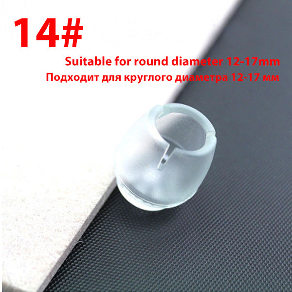 16Pcs/Lot Table Chair Leg Mat Silicone 16Pcs/Lot Table Chair Leg Mat Silicone