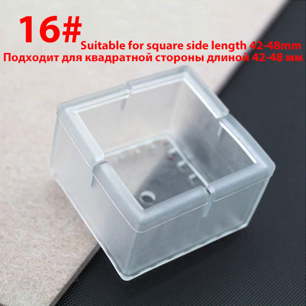 16Pcs/Lot Table Chair Leg Mat Silicone 16Pcs/Lot Table Chair Leg Mat Silicone