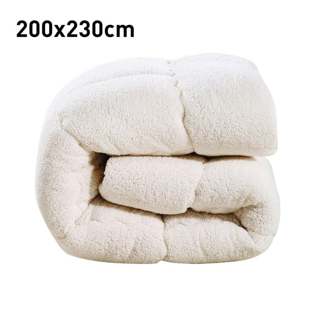 4D Lambswool Quilt Winter Warm 4D Lambswool Quilt Winter Warm