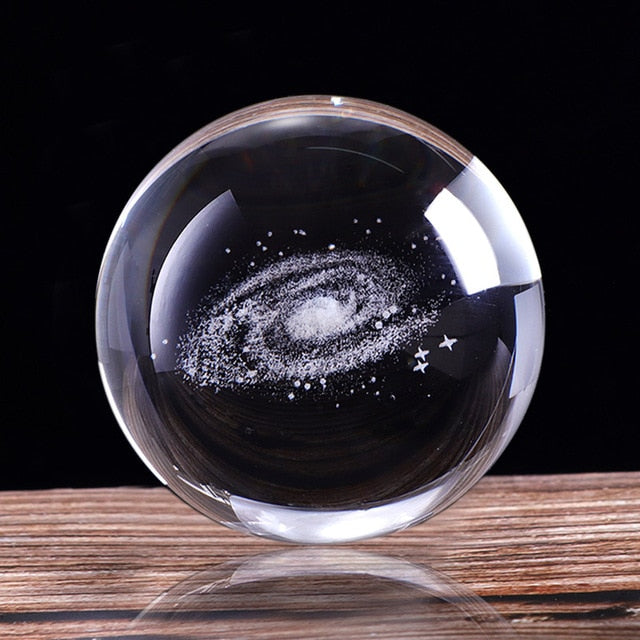 60mm/80mm 3D Laser Engraved Galaxy Crystal Ball 60mm/80mm 3D Laser Engraved Galaxy Crystal Ball