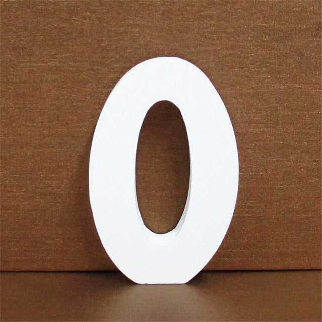 1pc 10CMX10CM White Wooden Letter English Alphabet 1pc 10CMX10CM White Wooden Letter English Alphabet