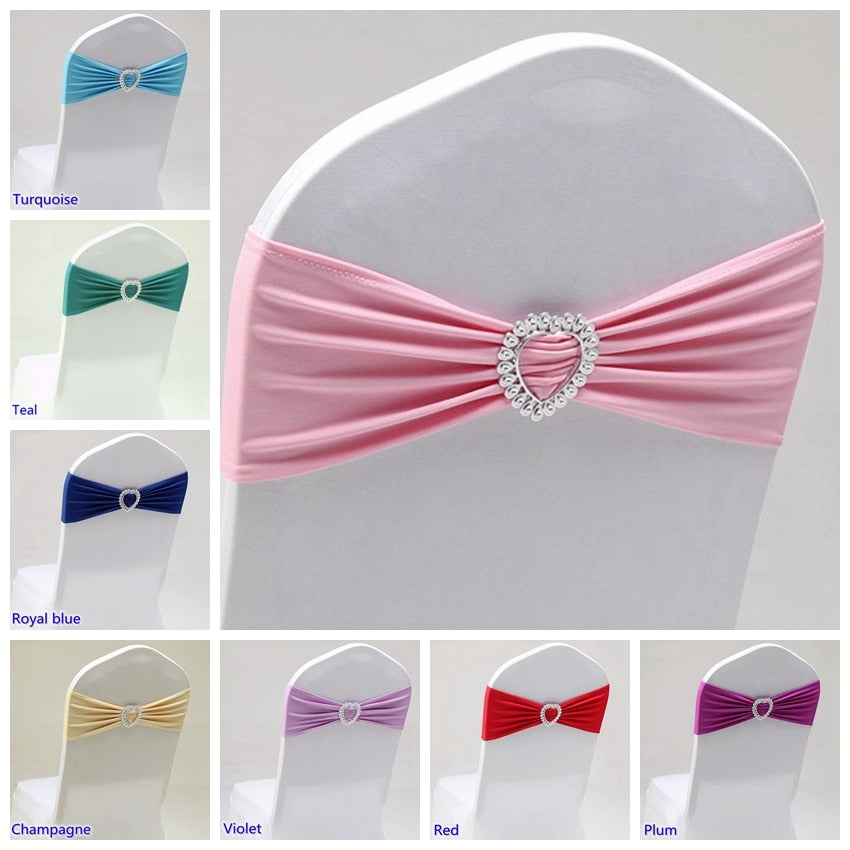 20 Colours Spandex sash wedding lycra chair band stretch 20 Colours Spandex sash wedding lycra chair band stretch