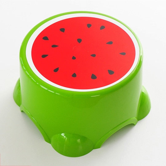 4 Colors Lovely Cartoon Stools Fruit Pattern Living Room 4 Colors Lovely Cartoon Stools Fruit Pattern Living Room