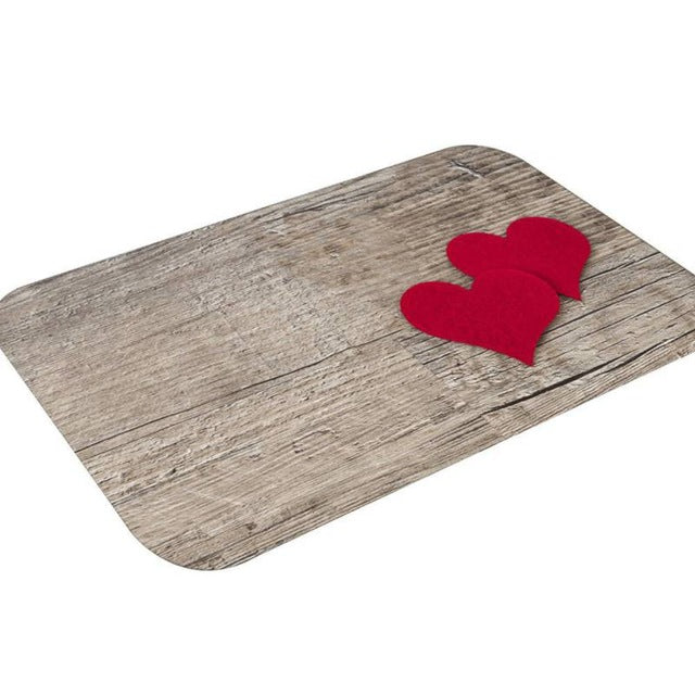 Modern Printed Flannel Area Rug 3D HOME Letter Printed Modern Printed Flannel Area Rug 3D HOME Letter Printed
