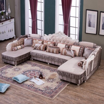 European-style Fabric Sofa European-style Fabric Sofa