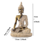 VILEAD 16 Style Buddha Statue Nature Sandstone Thailand