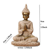 VILEAD 16 Style Buddha Statue Nature Sandstone Thailand