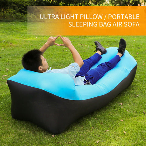 Hot Sale Fast Inflatable Sofa Bed Lazy Bag Sleeping Bag