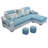 3 Seat Linen  Living Room Sofa Set Home Furniture Modern Design