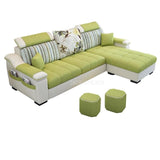 3 Seat Linen  Living Room Sofa Set Home Furniture Modern Design