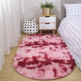 Carpet bedroom oval bedside carpet living room sofa