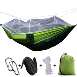 1-2 Person Portable Outdoor Camping Hammock With Mosquito Net