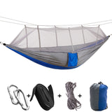 1-2 Person Portable Outdoor Camping Hammock With Mosquito Net