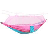 1-2 Person Portable Outdoor Camping Hammock With Mosquito Net