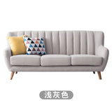 Fashion Simple Style Living Room Sofa 3 seater Cloth Sofa Fabric Sofa Bed Couch