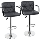 2pcs Stylish Bar Chair Modern European