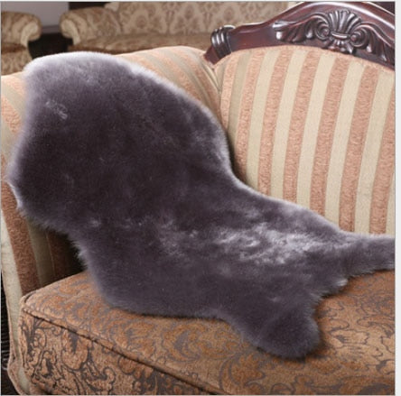 Faux Sheepskin Chair Cover Seat Pad Soft Sofa Carpet