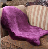 Faux Sheepskin Chair Cover Seat Pad Soft Sofa Carpet