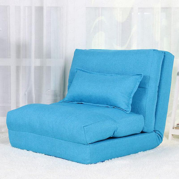 30%B Creative folding lazy sofa living room fabric sofa