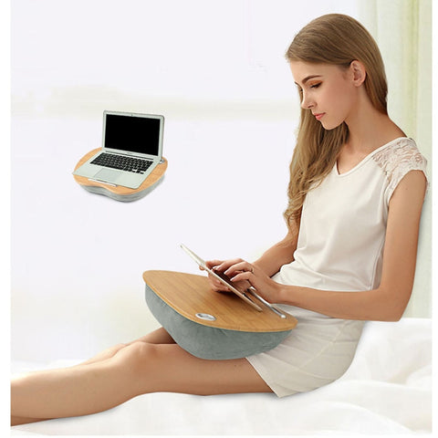 Laptop Table Multifunction Knee Lap Desk for 14 inch Computer Phone