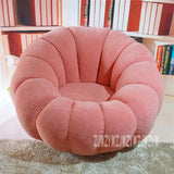 Rotatable Modern Pumpkin Design Chaise Lazy Soft Chair