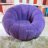 Rotatable Modern Pumpkin Design Chaise Lazy Soft Chair